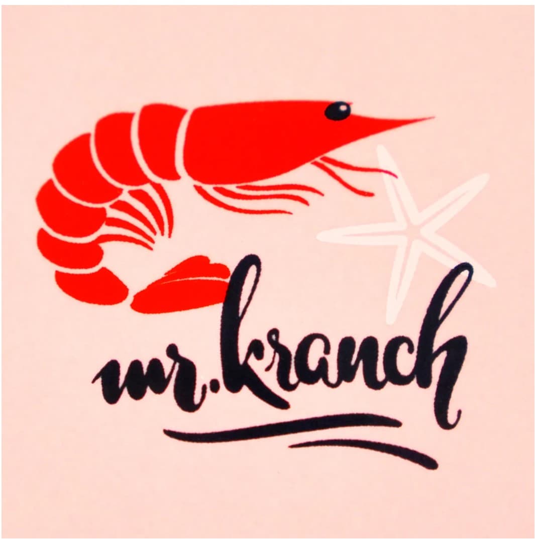 Миска для кошек Mr.Kranch керамическая Креветочка розовая