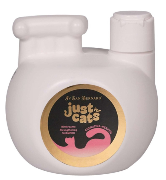 ISB Just for cats Keratin Восстанавливающий шампунь для любого типа шерсти для кошек для кошек