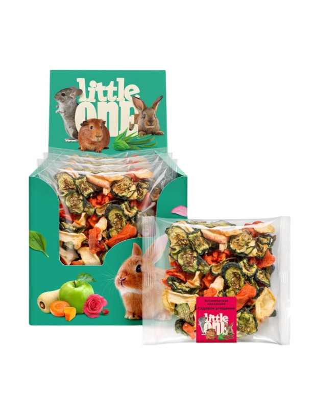 Little One Лакомство для грызунов Садовое угощение