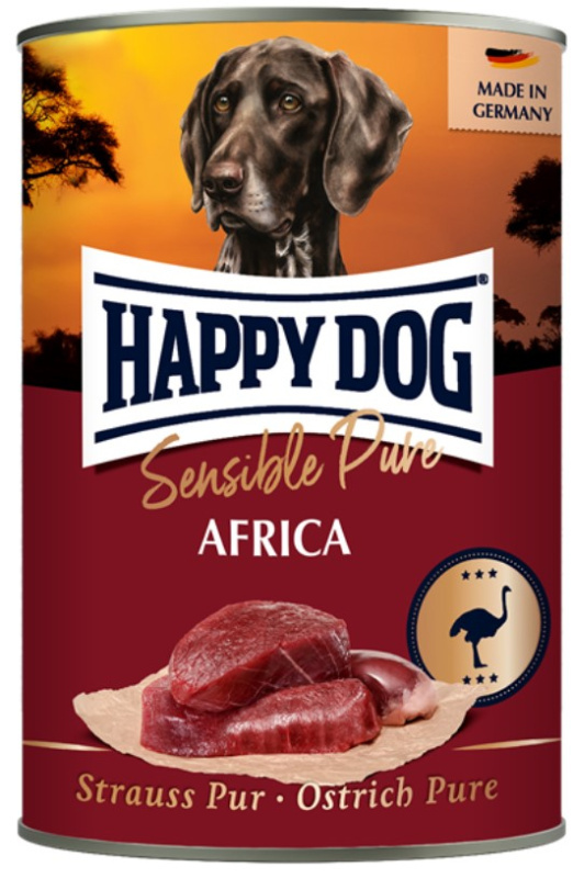 Консервы для собак Happy Dog Sensible Pure Africa Adult Dog (страус)