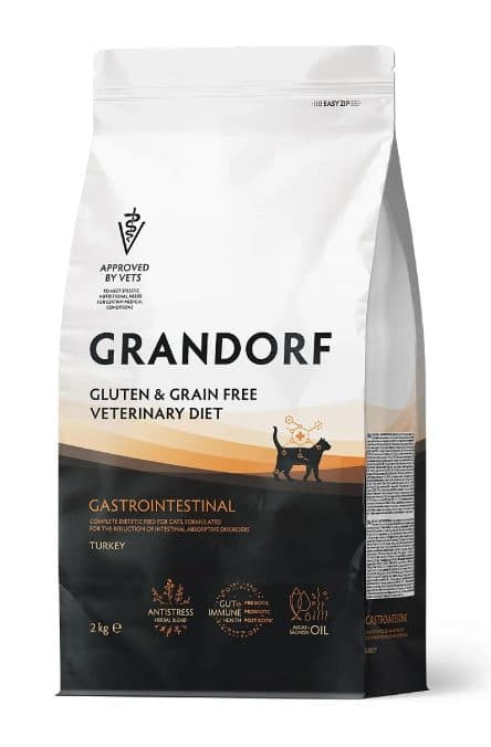 Сухой корм для кошек Grandorf Vet Cat Gastrointestinal (индейка)