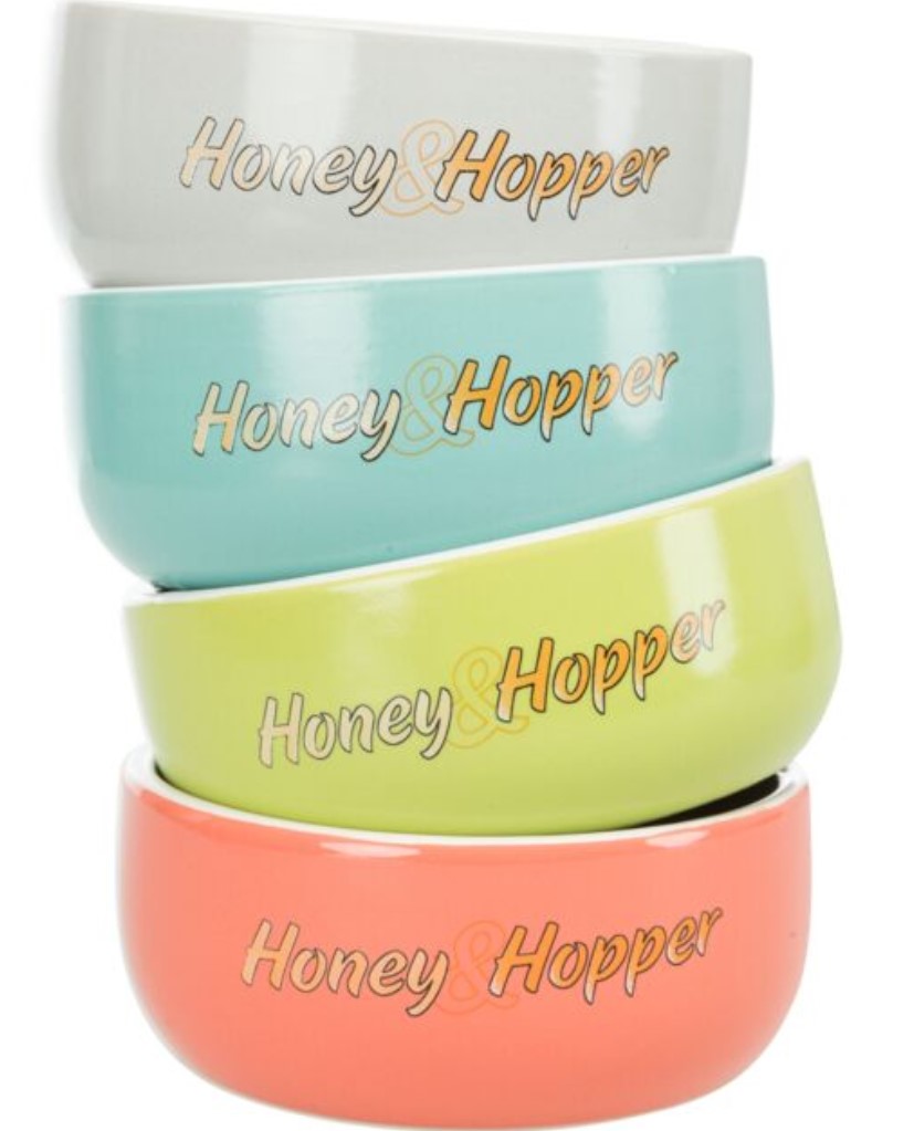 TRIXIE Миска для грызунов Honey & Hopper, 11 см