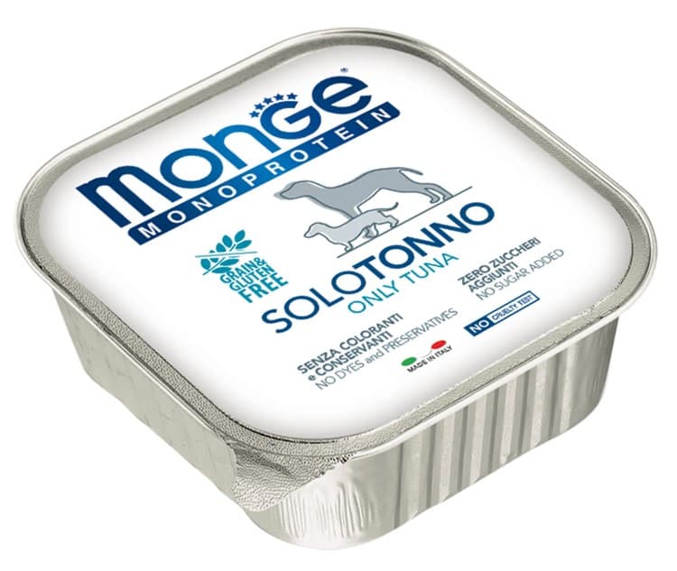 Еда для собак Monge Dog Monoprotein Adult Tuna (тунец)