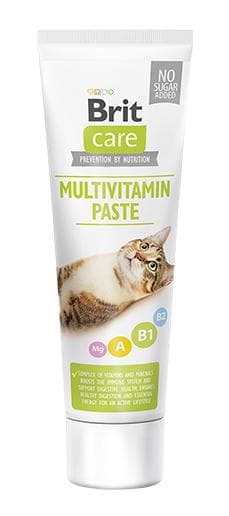 Паста для вывода шерсти мультивитамин Brit Care Cat 100 гр (545827)