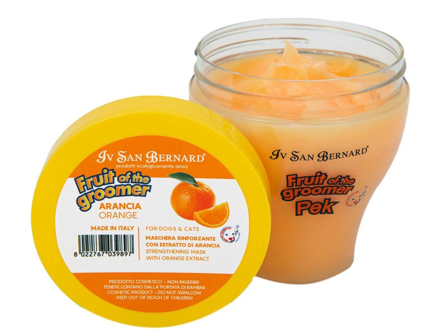 ISB Fruit of the Groomer Orange Восстанавливающая маска для слабой выпадающей шерсти