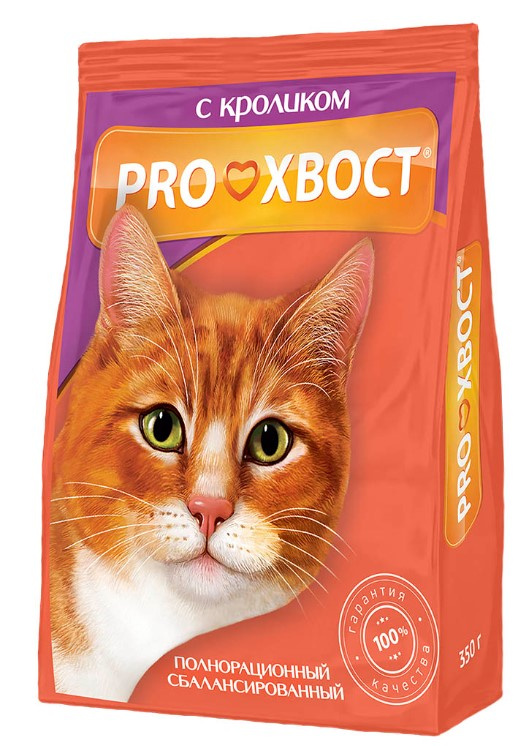 Сухой корм для кошек PROхвост Adult (кролик)