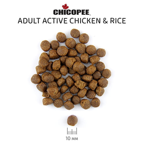 Каталог Сухой корм для собак Chicopee CNL Active Chicken & Rice (птица, рис) для собак