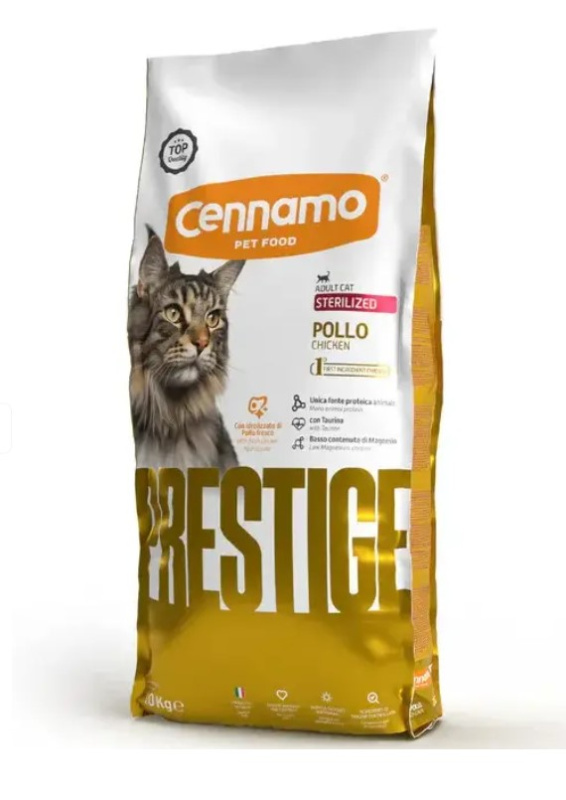 Сухой корм для кошек Cennamo Prestige PRC Sterilized Pollo Adult Cat (курица)