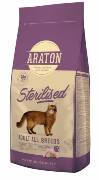 Сухой корм для кошек Araton Adult Sterilised