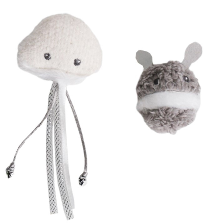 Игрушка для кошек Petpark Инопланетянин и осьминог с кошачьей мятой