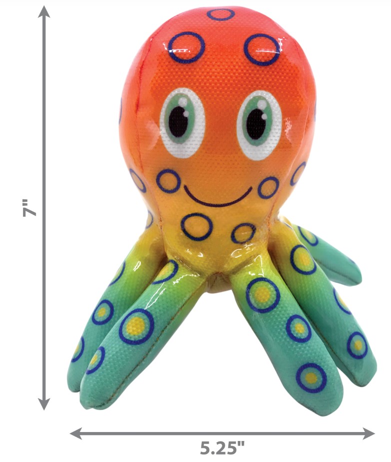KONG Игрушка для собак Shieldz Tropics Octopus