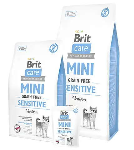 Каталог Сухой корм для собак Brit Care Mini GF Sensitive Venison для собак
