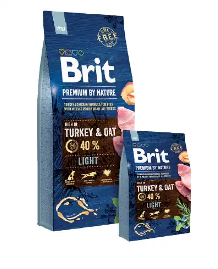Каталог Сухой корм для собак Brit Premium by Nature Light для собак