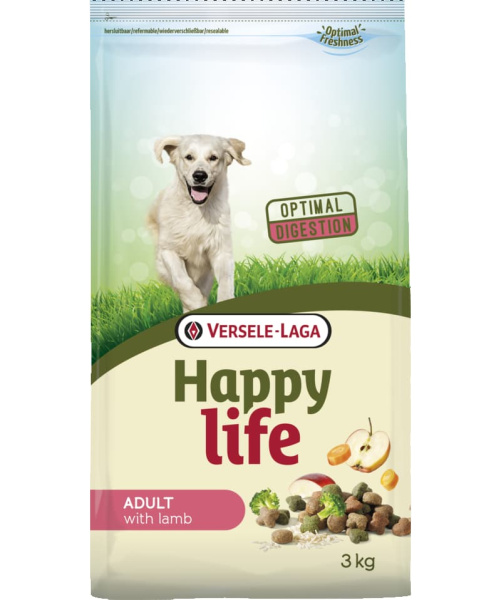 Каталог Сухой корм для собак Happy Life (ягненок) для собак