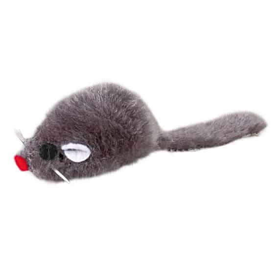Игрушка  для кошки в виде пушистой мыши 5 см TRIXIE (4052)