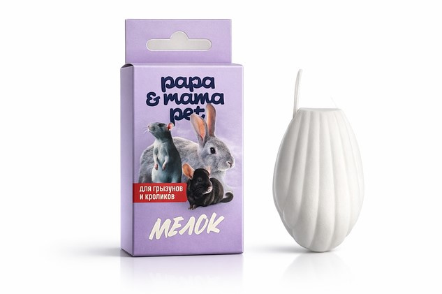 Мелок для грызунов и кроликов Papa&Mama Pet