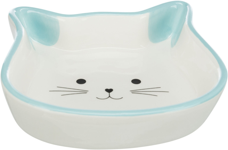 МискаTrixie керамическая для кошек в виде кота керамика