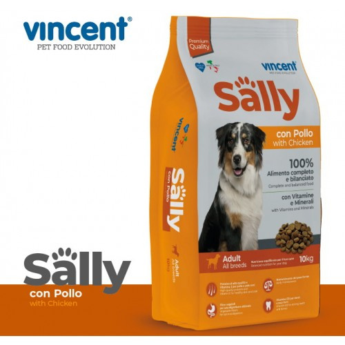 Каталог Сухой корм для собак VINCENT SALLY Dog Adult Pollo (курица) для собак
