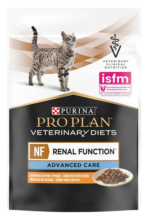 Влажный корм для кошек Pro Plan VETERINARY DIETS NF Renal Function Advanced Care Adult (курица)