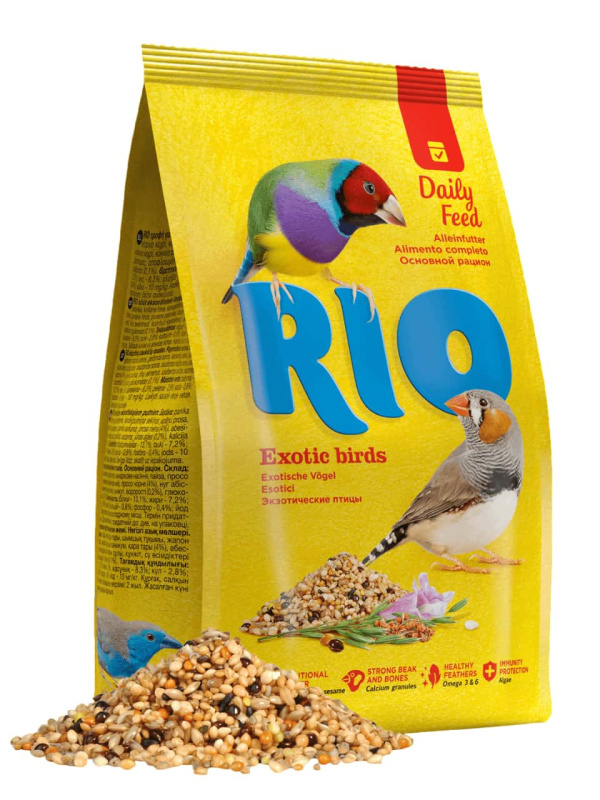Корм для экзотических птиц "Rio" 500 гр