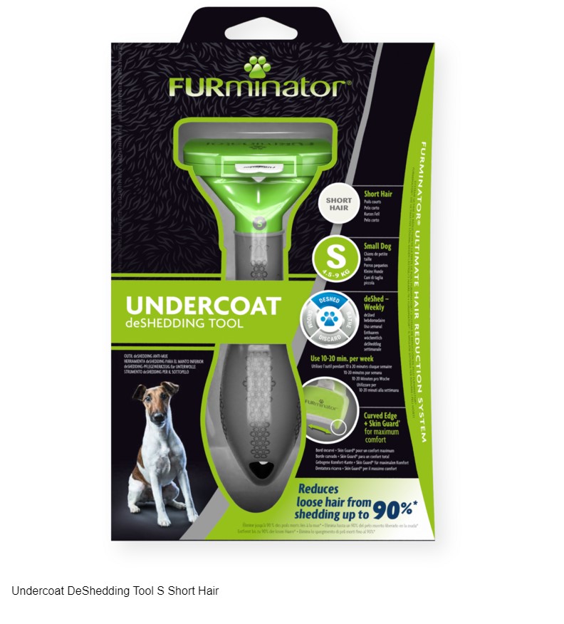 FURminator Undercoat Dog S Short Hair для мелких собак с короткой шерстью