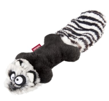 Игрушка для собак GiGwi Plush Friendz Енот с пищалками