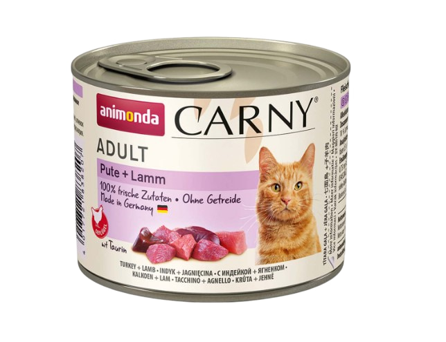 Консервы для кошек Animonda CARNY Adult (индейка, ягненок)