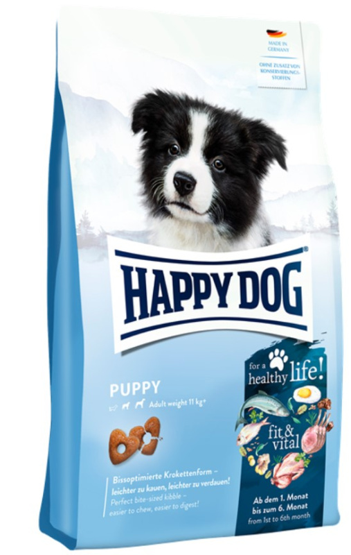 Каталог Сухой корм для щенков Happy Dog fit & vital Puppy  для собак