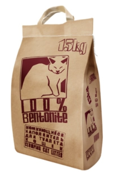Наполнитель No Name 15 кг (Pi-Pi-Bent Profi 15) для лотка кота