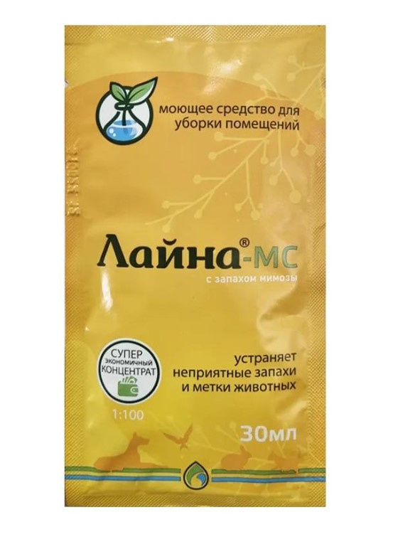 Дезинфицирующее средство для животных Лайна (мимоза)