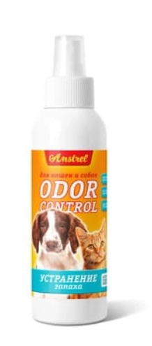 Средство для устранения запахов из лотка "Amstrel" "Оdor control"