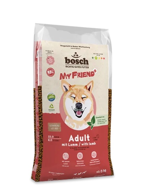 Сухой корм для собак Bosch My Friend+ Adult Dog (ягненок)