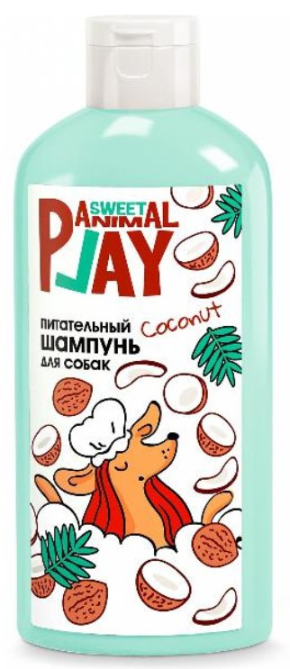 Шампунь питательный для собак и кошек Animal Play Sweet (взрывной кокос)