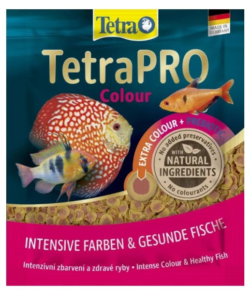 Корм для аквариумных рыбок Tetra PRO Colour Multi-Crisps