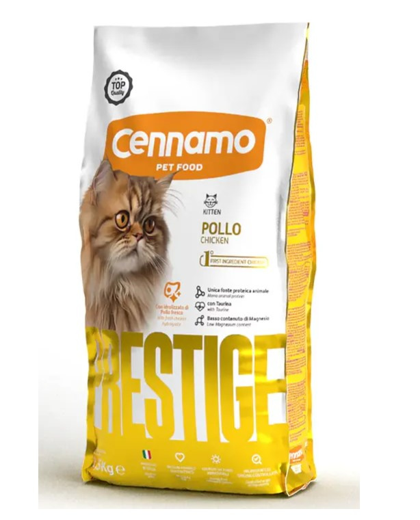 Сухой корм для котят Cennamo Prestige PRC Kitten Pollo (курица)