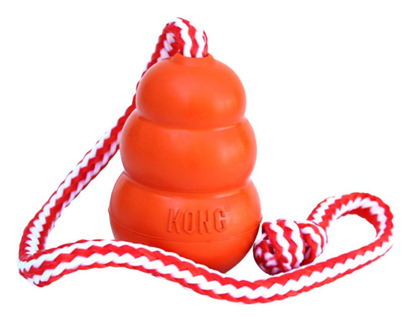 KONG Игрушка для собак Aqua with rope