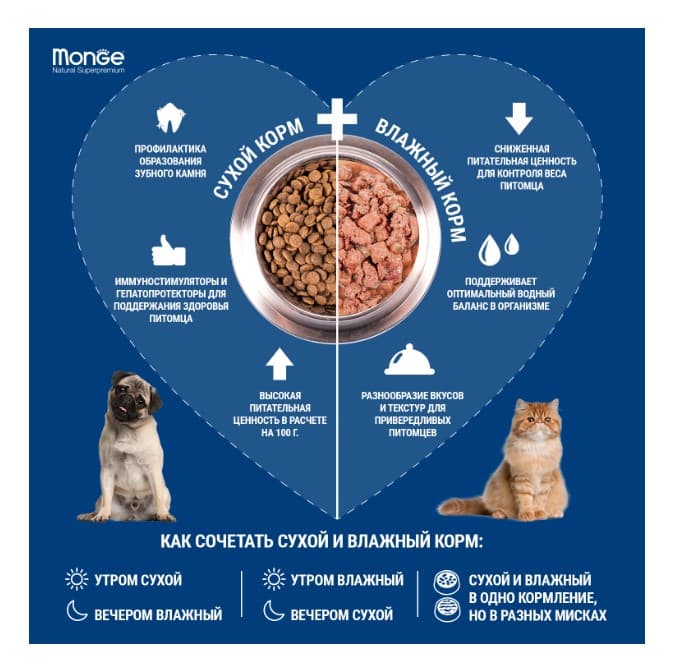 Каталог Сухой корм для щенков Monge Monoprotein Puppy & Junior Mini (ягненок, рис) для собак