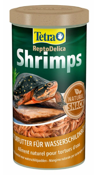 Дополнительный корм для черепах (креветки) Тetra ReptoDelica Shrimps