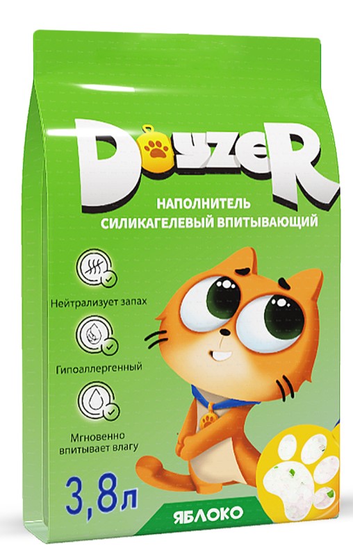 Наполнитель силикагелевый DOYZER (яблоко)