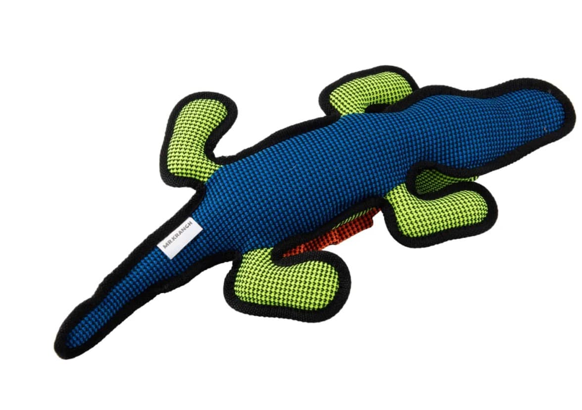 Игрушка для собак Mr.Kranch Аллигатор плюшевая с пищалкой 47 см