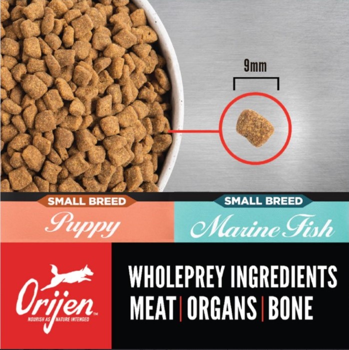 Каталог Сухой корм для собак ORIJEN MARINE FISH SMALL BREED DOG для собак