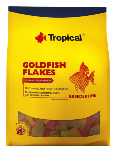 Tropical Goldfish Flakes Breeder Line