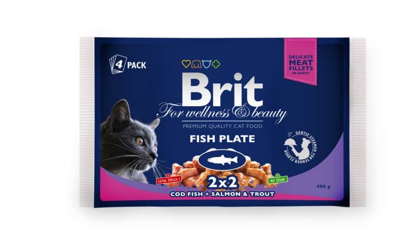 Еда для кошек Brit Meat Plate Мясная тарелка 