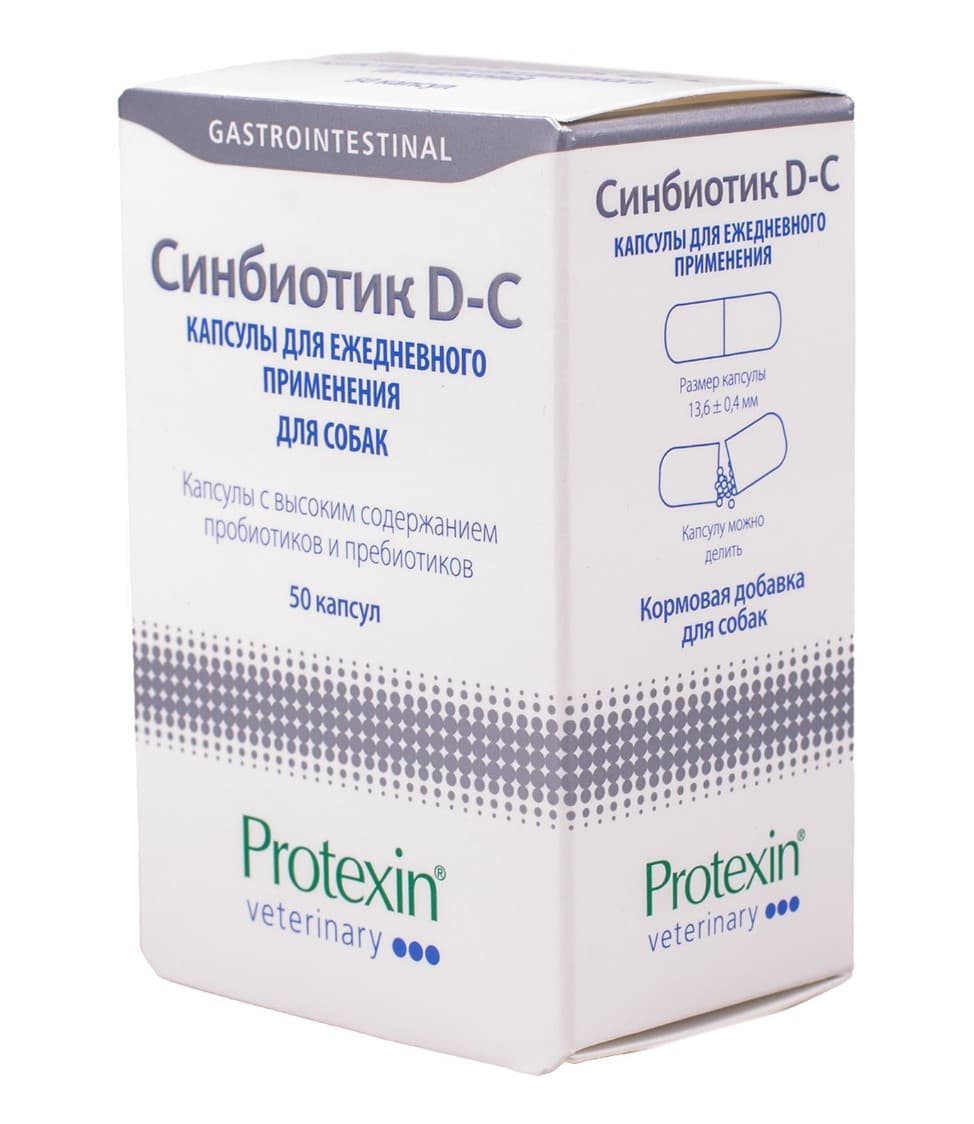Кормовая добавка для кошек и собак Protexin Синбиотик ДС 