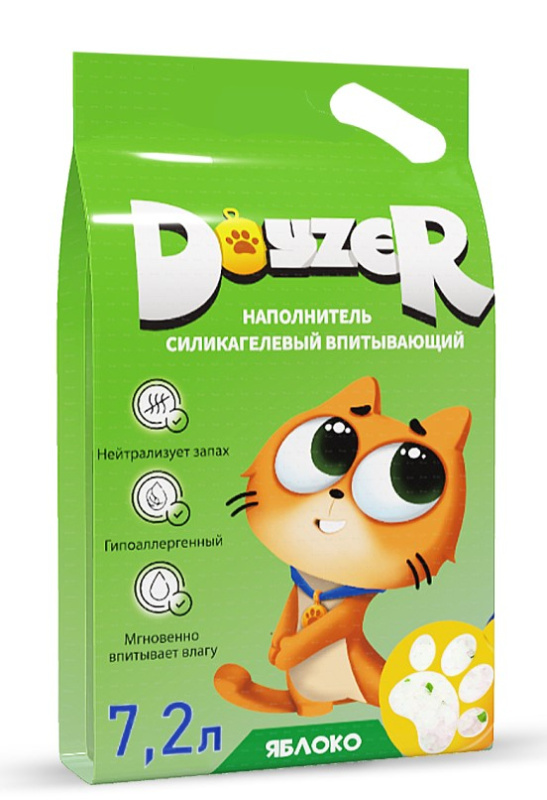 Наполнитель силикагелевый DOYZER (яблоко)