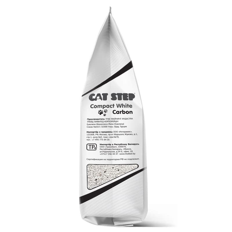CAT STEP Compact White Carbon для кошачьего лотка