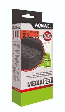 Наполнитель для фильтра Aquael Filtr.sponge FAN 2 Plus CARBO (2шт)