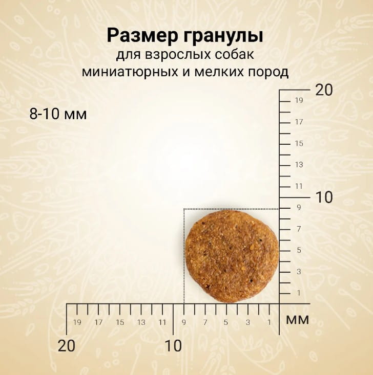 Рацион для собак Мини пород CRAFTIA NATURA Adult Mini (курица, индейка)