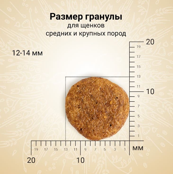 Еда для щенков CRAFTIA NATURA Puppy Medium&Large (ягненок, перепелка)