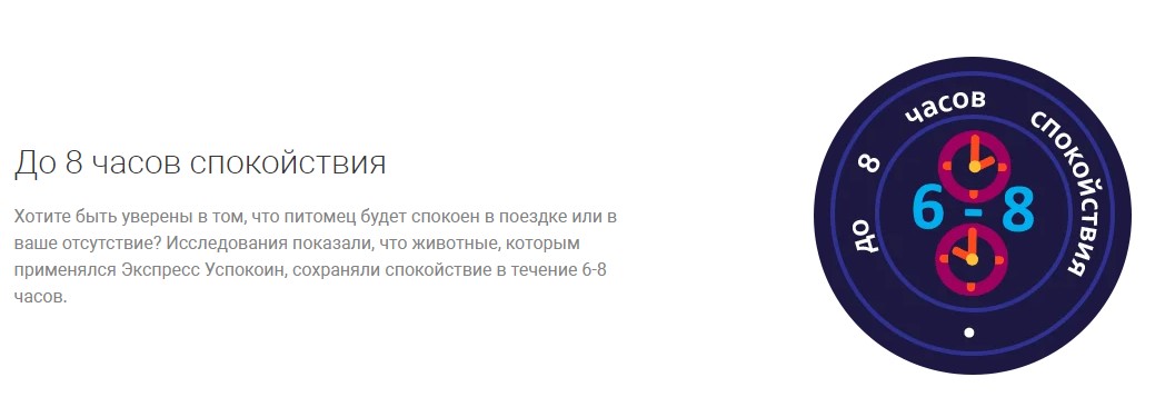 Экспресс Успокоин таблетки для кошек